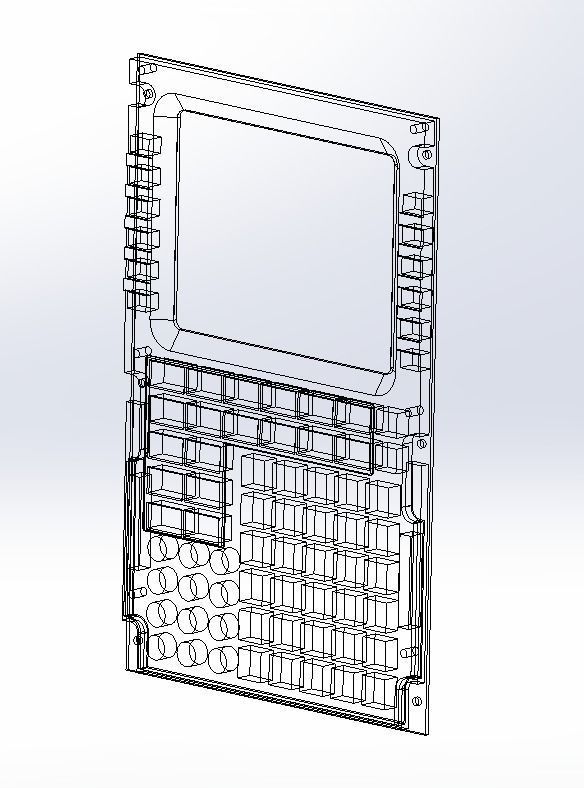 Airbus A330 MCDU 3D Print Model V2 3D print model_2