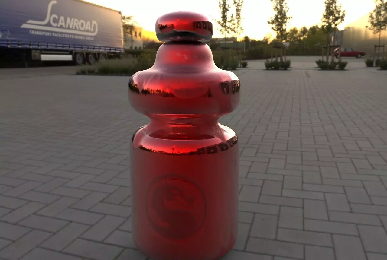 Potion bottle Mortal Kombat 3D model