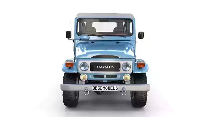 Land Cruiser FJ 40 Soft Top with interior