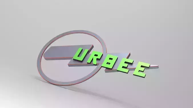 URBEE Logo Free 3D model