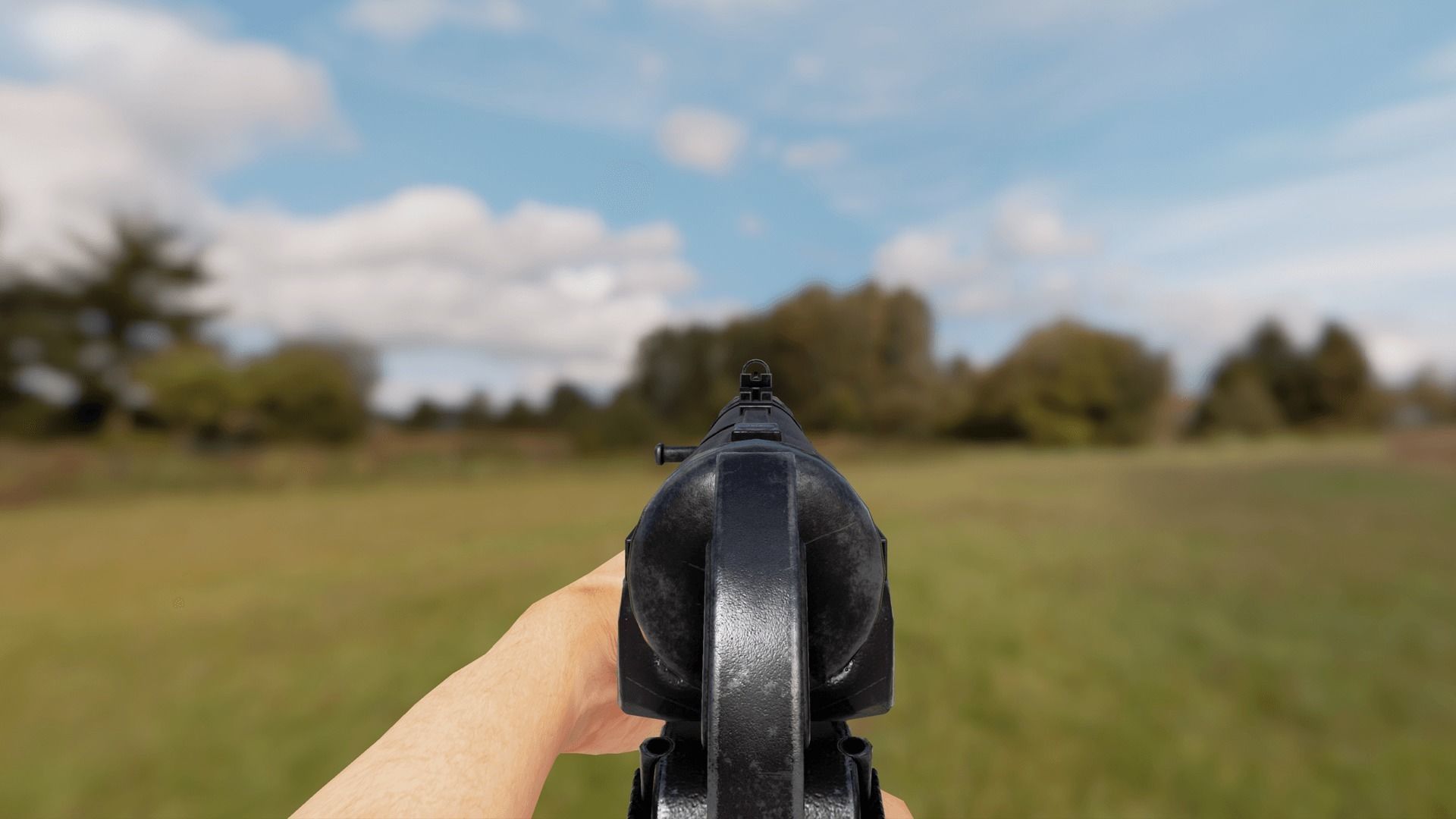 Animated FPS MP40 Pack Low-poly 3D model_5