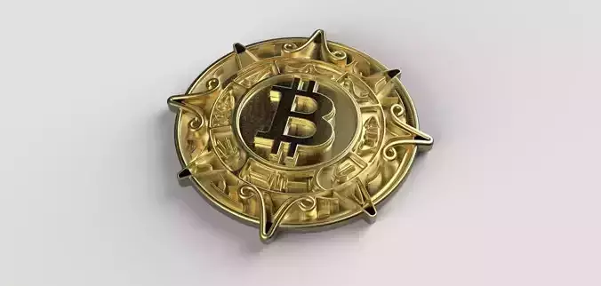Bitcoin gold coin