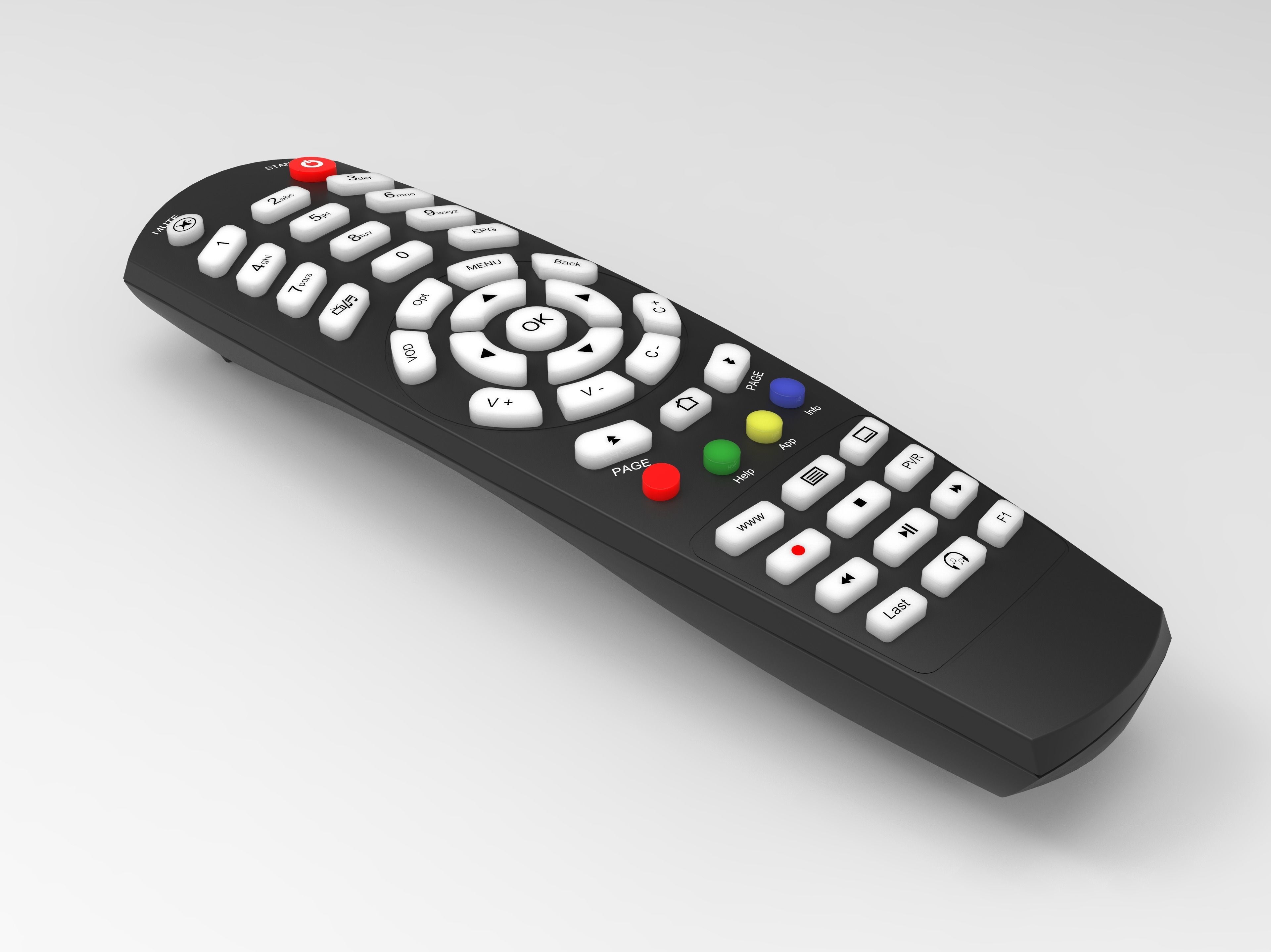 Remote Controller 3D model_1