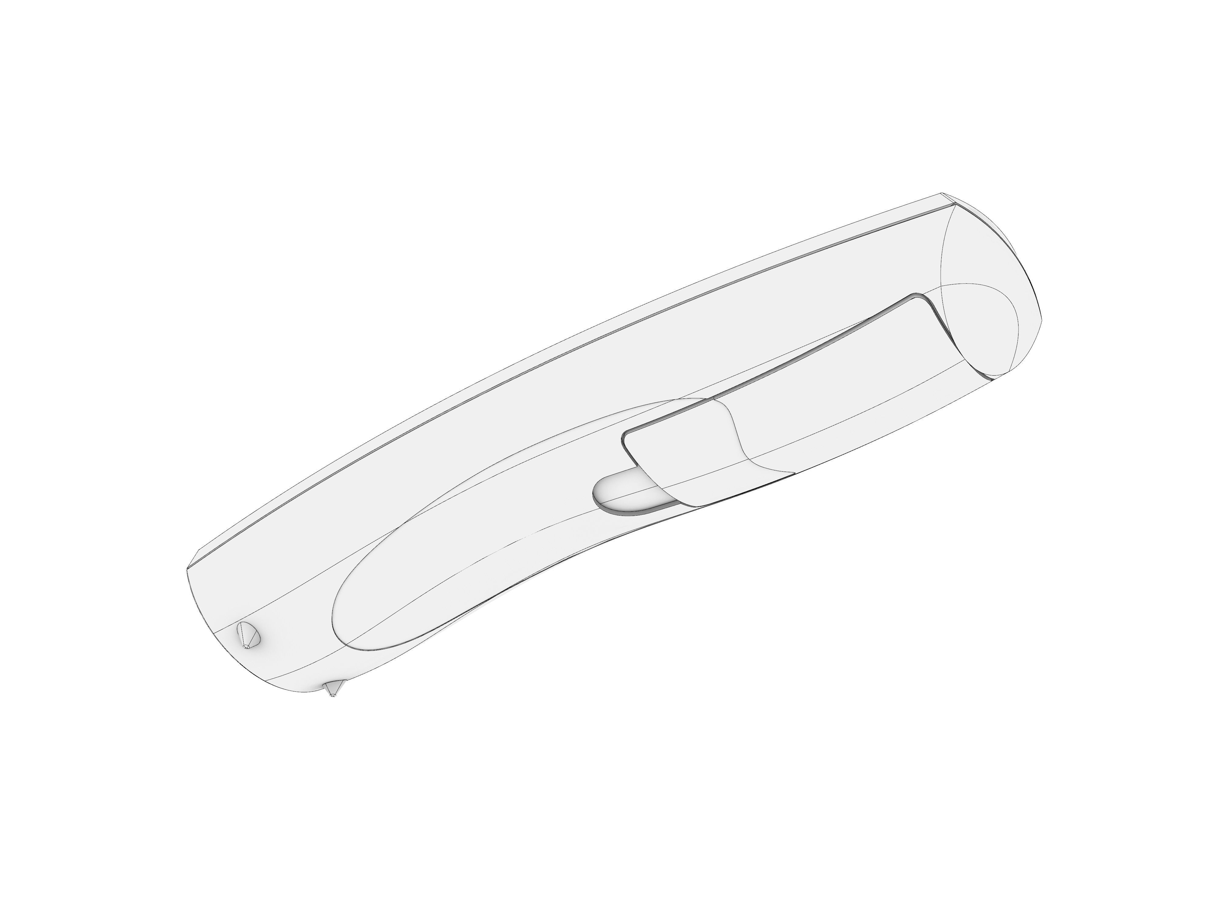 Remote Controller 3D model_6