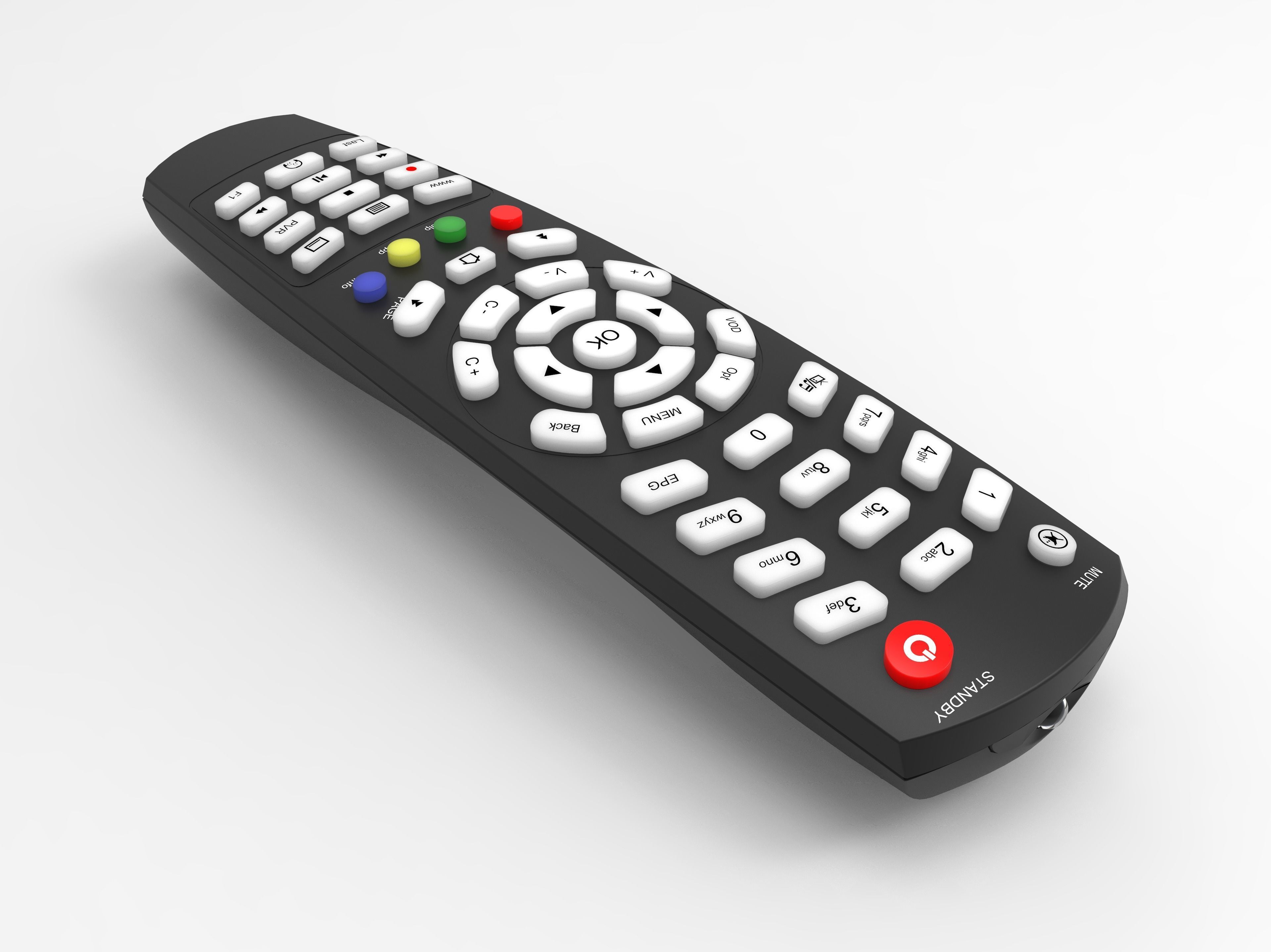 Remote Controller 3D model_3