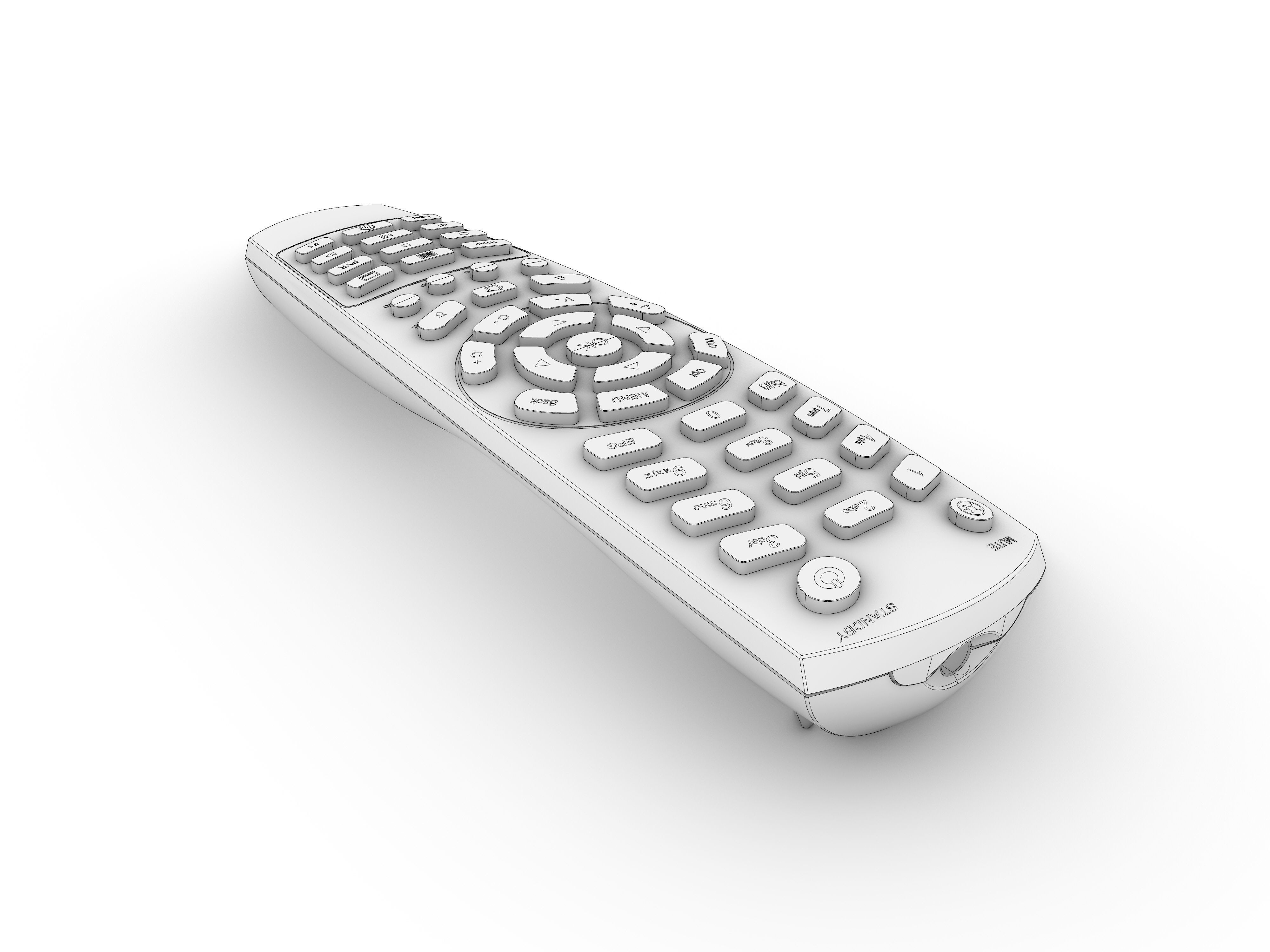 Remote Controller 3D model_5
