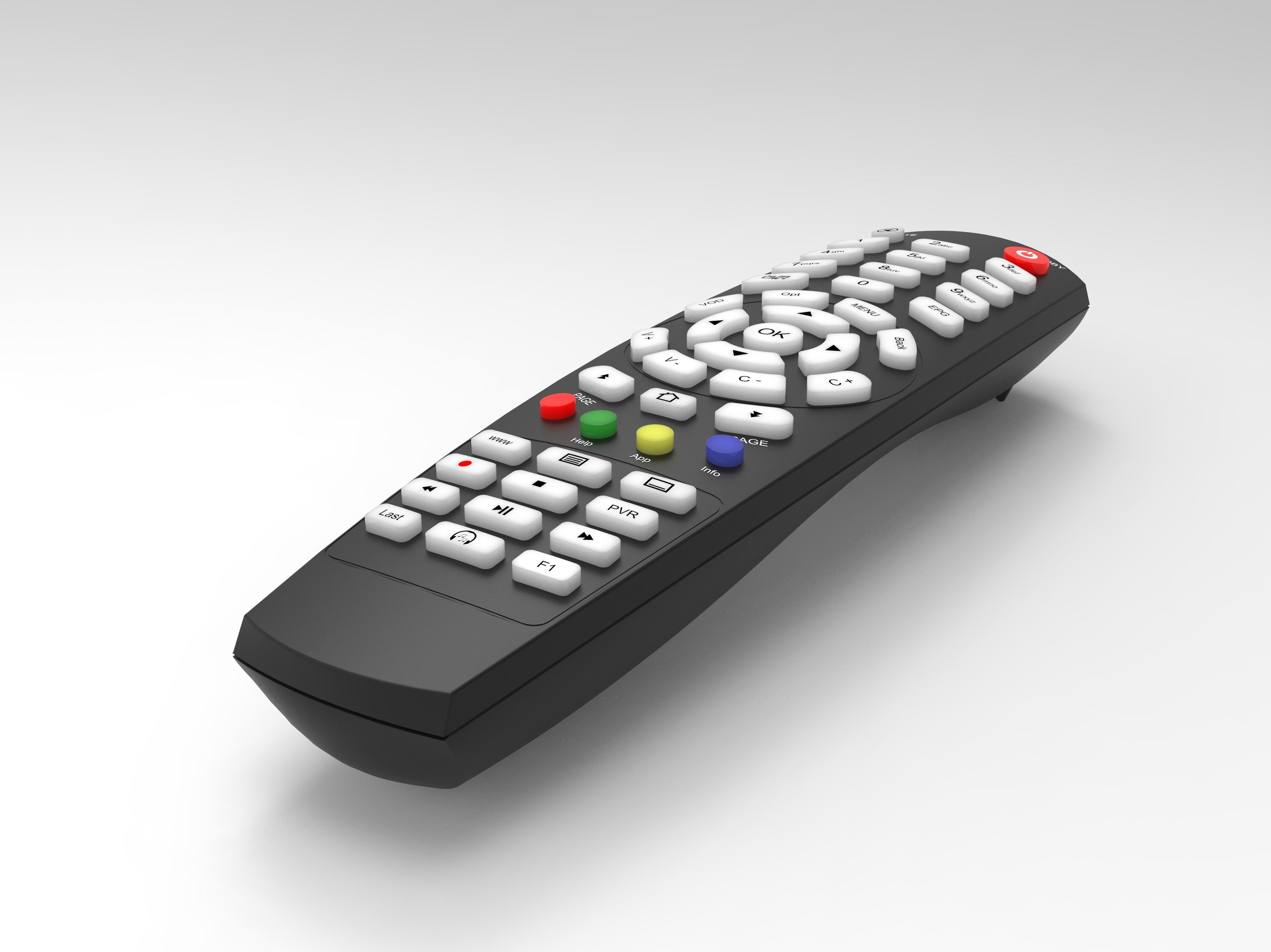 Remote Controller 3D model_2