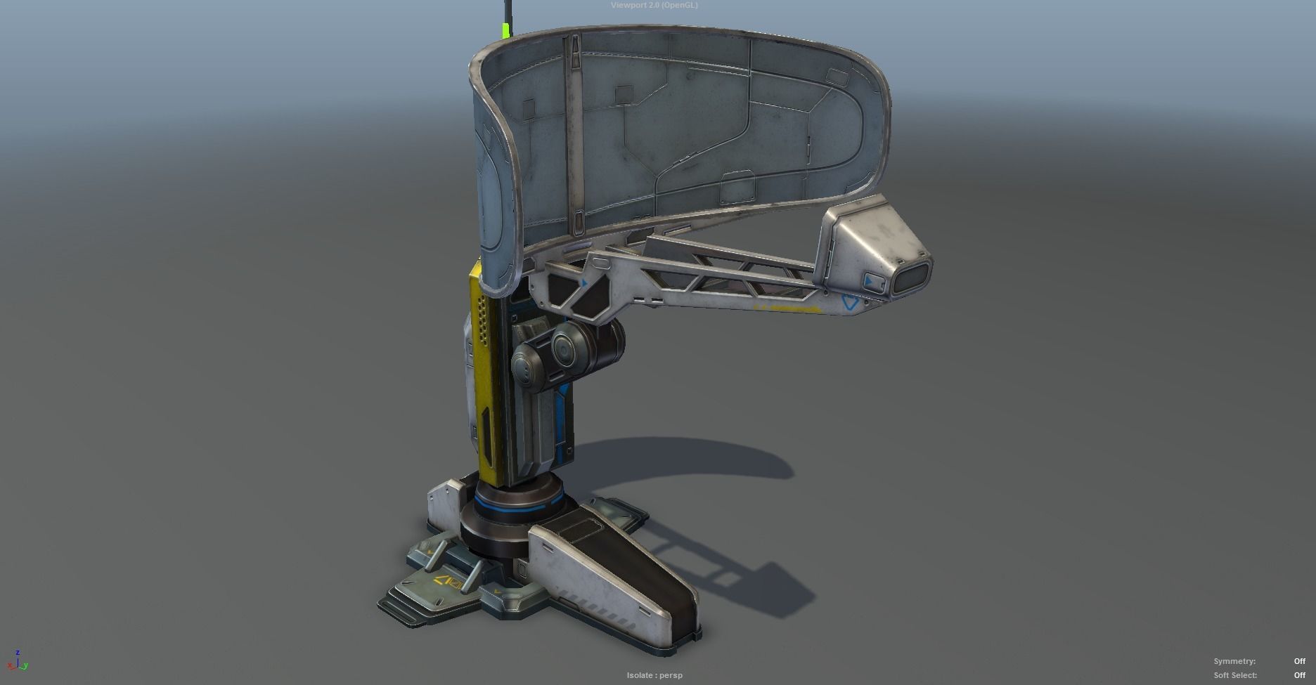 Sci - Fi Props Exterior Pack Low-poly 3D model_37