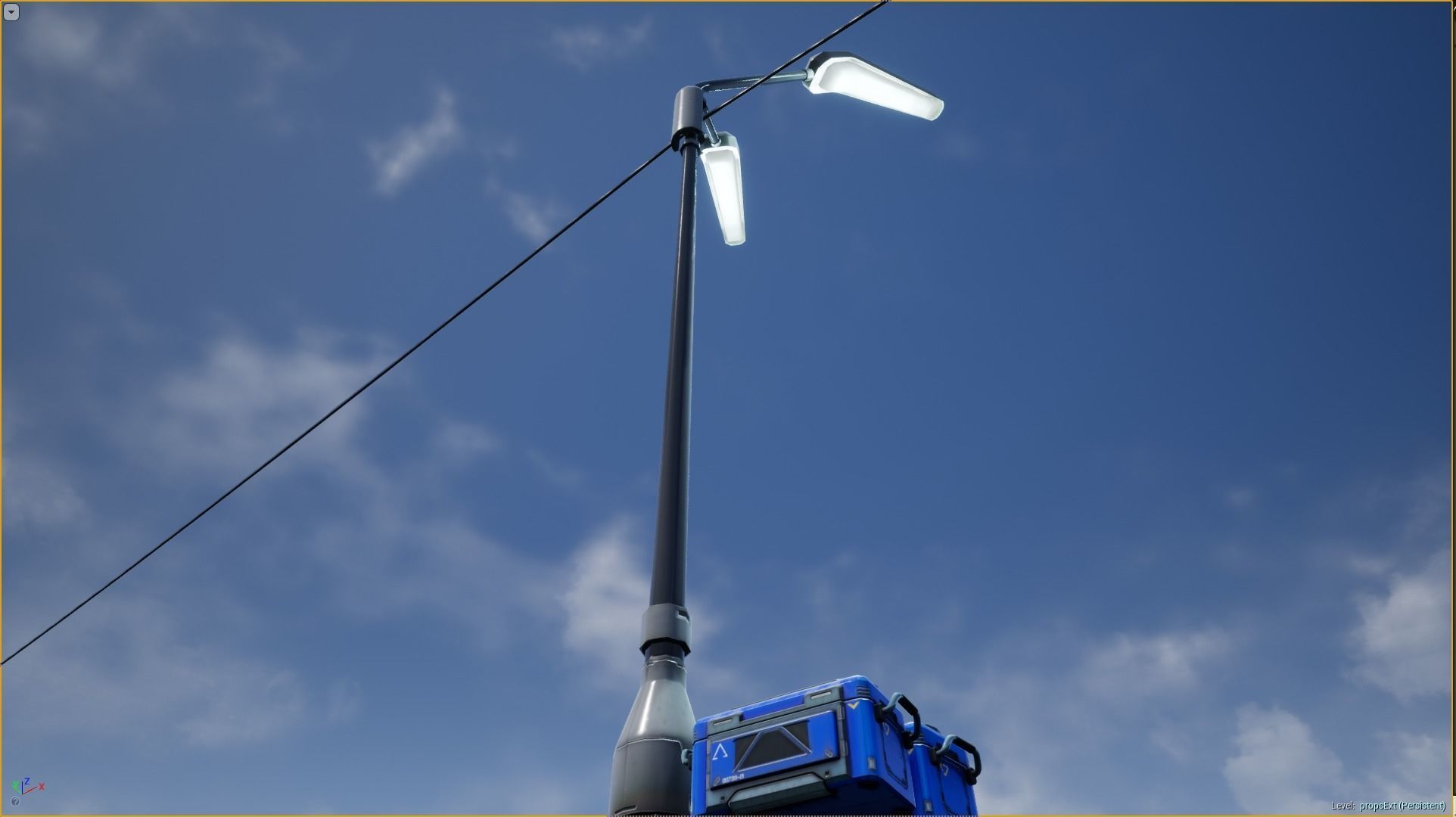 Sci - Fi Props Exterior Pack Low-poly 3D model_13