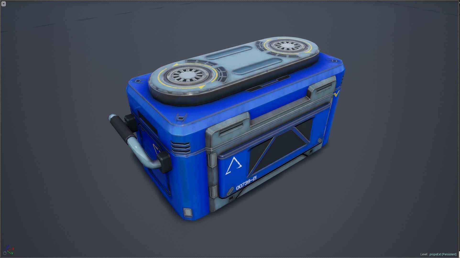 Sci - Fi Props Exterior Pack Low-poly 3D model_29