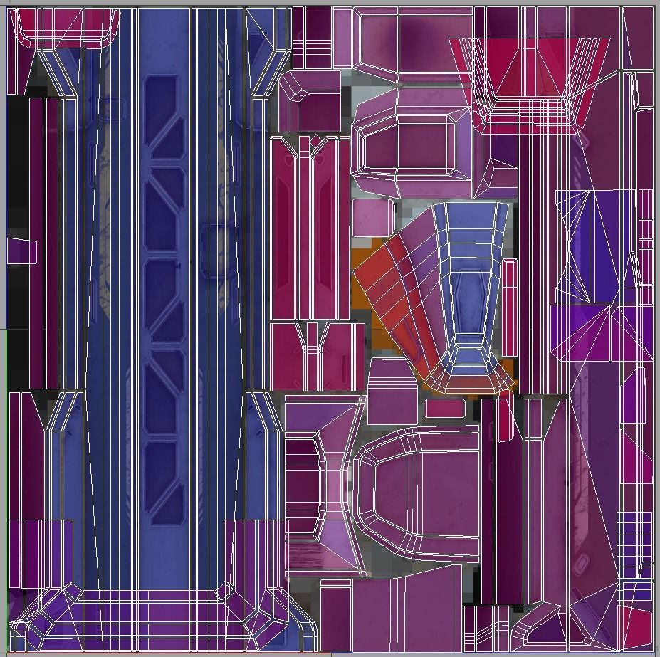 Sci - Fi Props Exterior Pack Low-poly 3D model_47