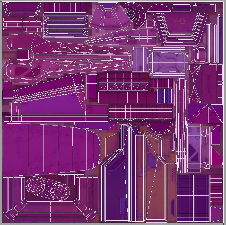 Sci - Fi Props Exterior Pack Low-poly 3D model_46