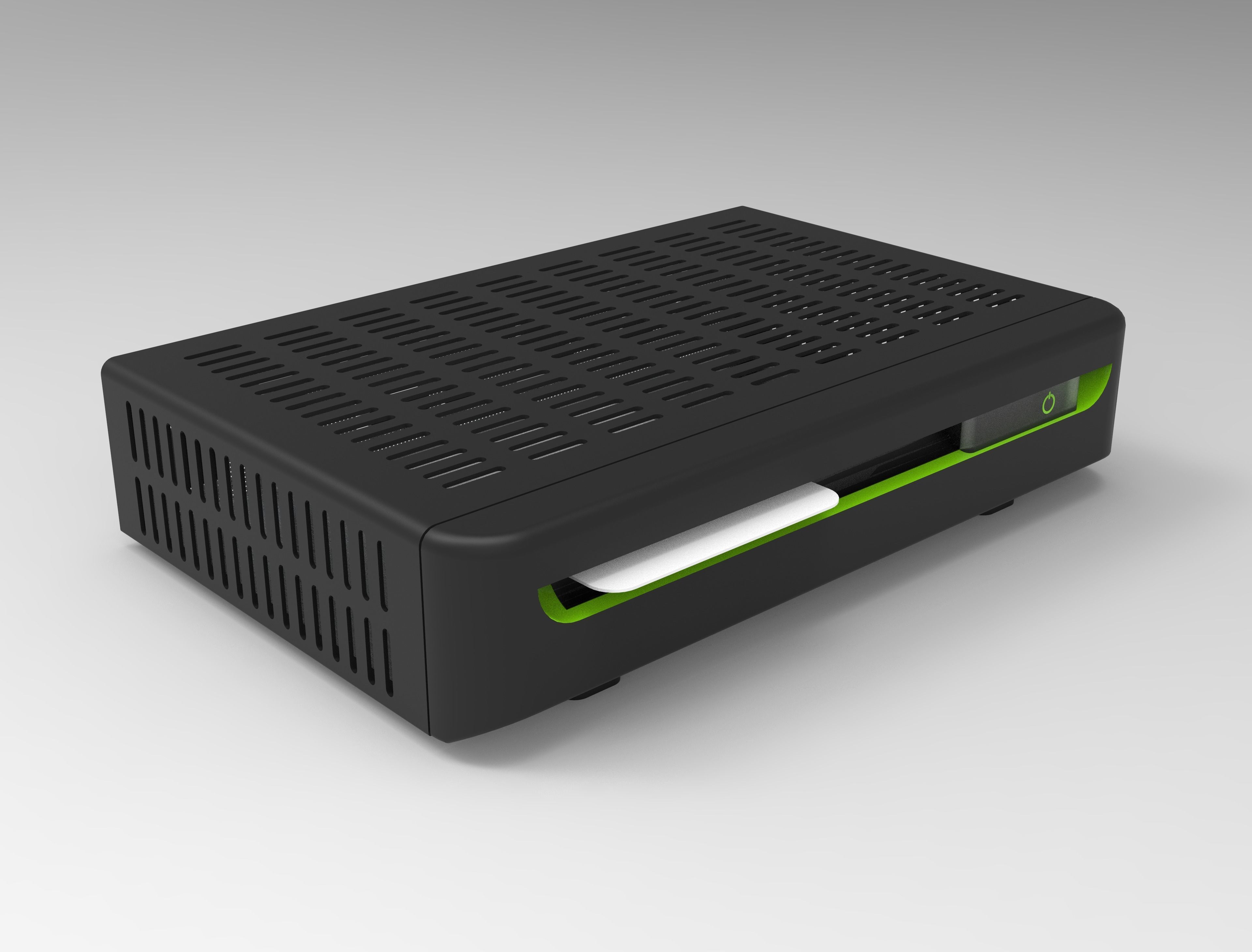 DVB Receiver 3D model_2