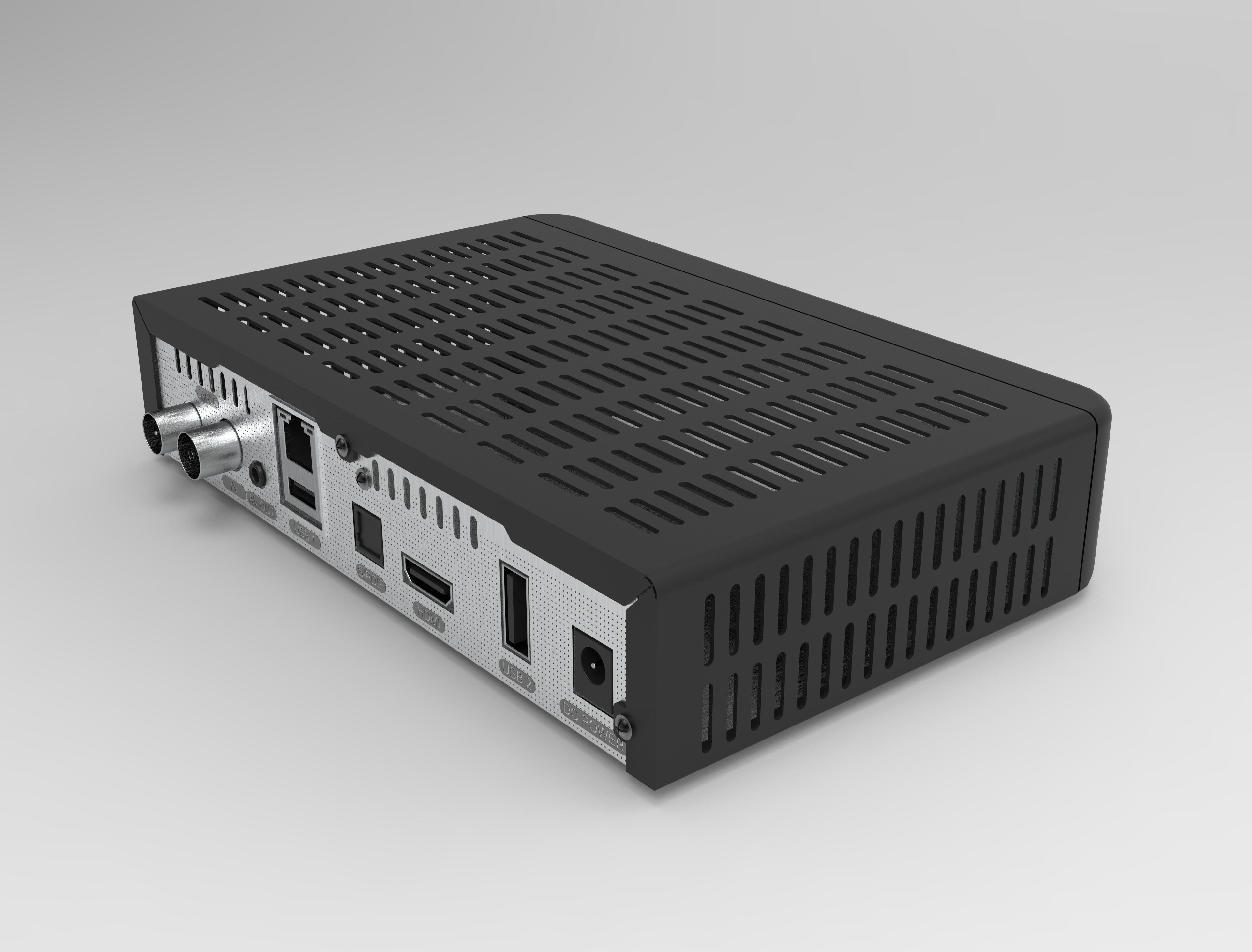 DVB Receiver 3D model_1