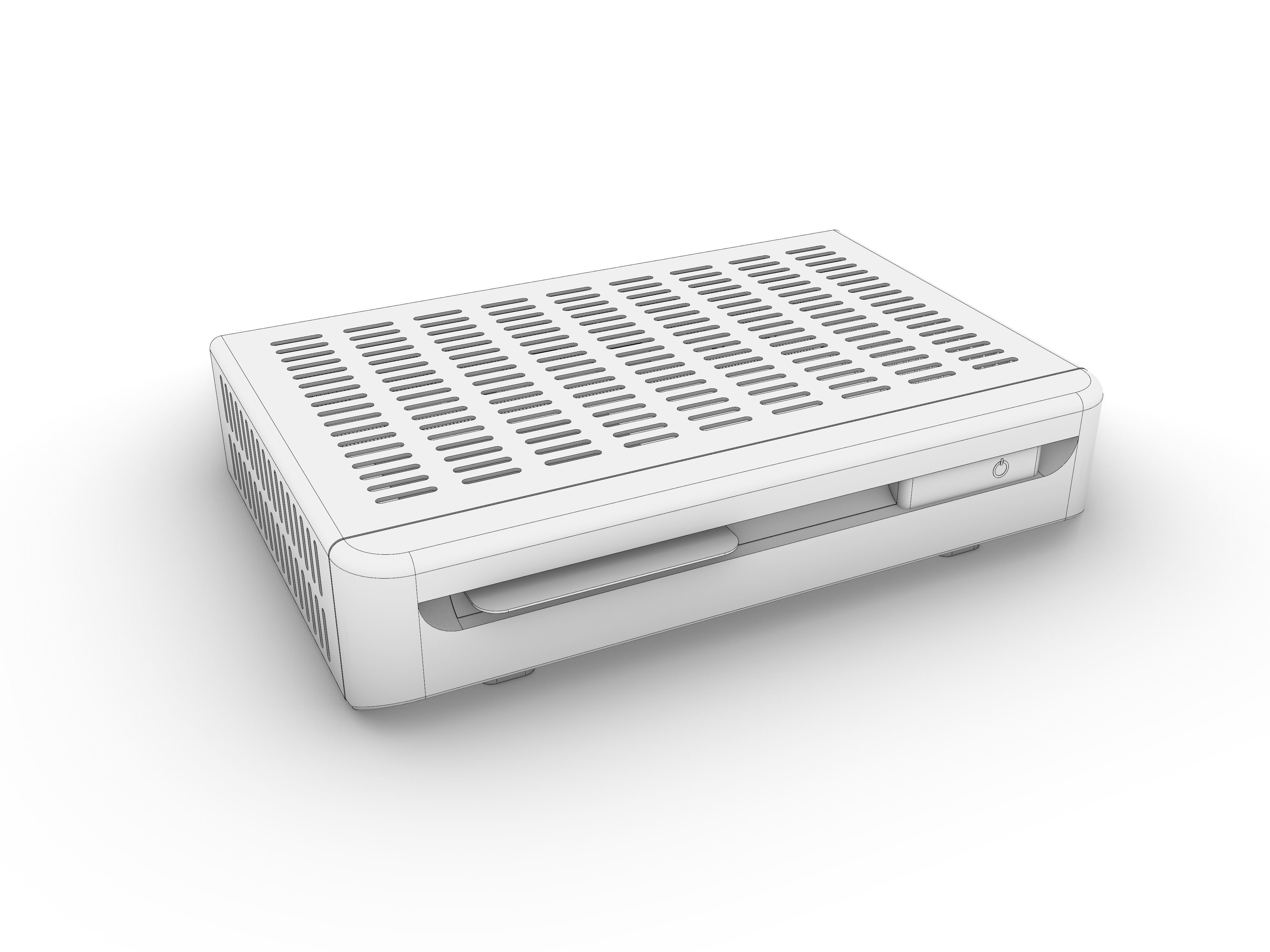 DVB Receiver 3D model_9