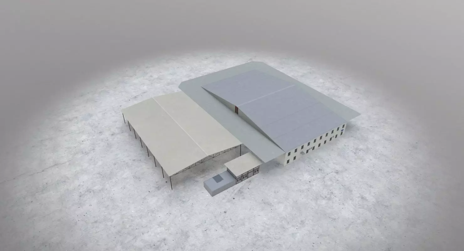 LHBP Storage 2 Low-poly 3D model