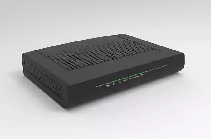 Wireless Router 3D model