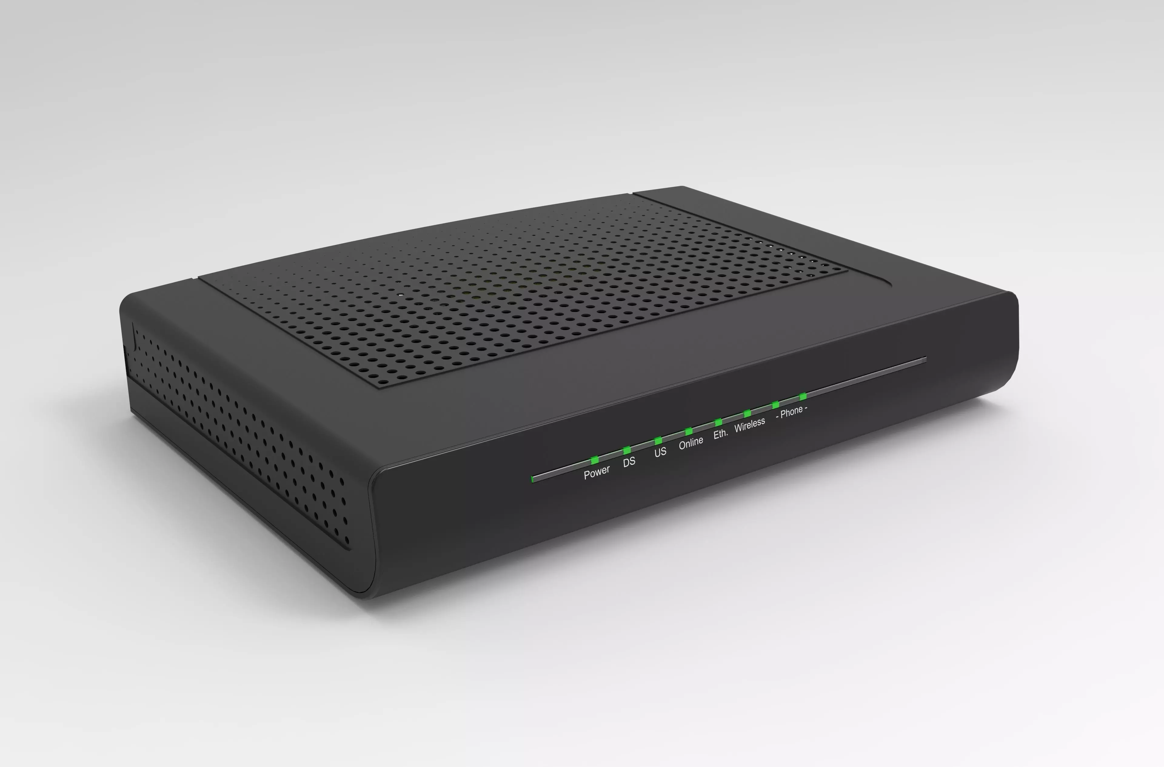 Wireless Router 3D model_0