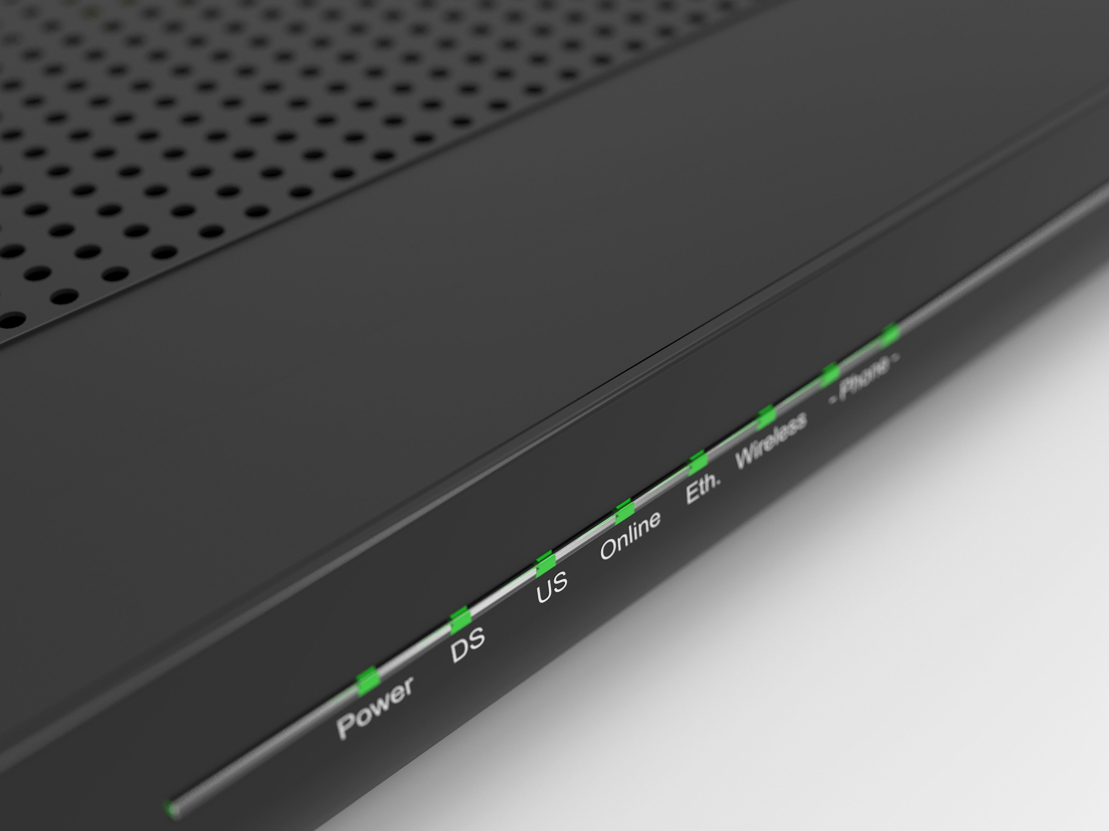 Wireless Router 3D model_2