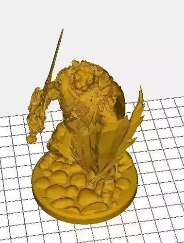 Tabaxi Paladin 3D print model