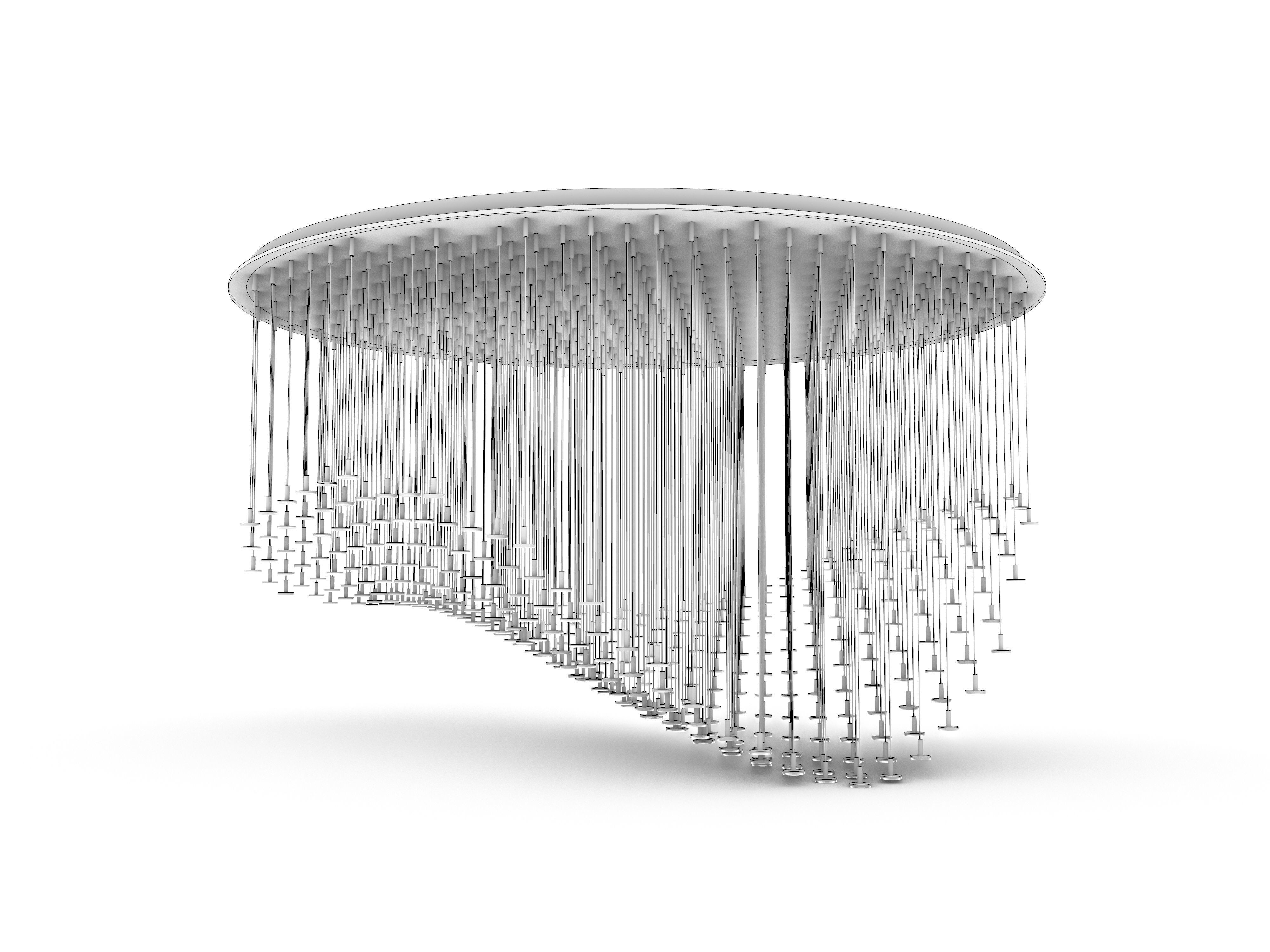 Pendant Sine Light 3D model_5