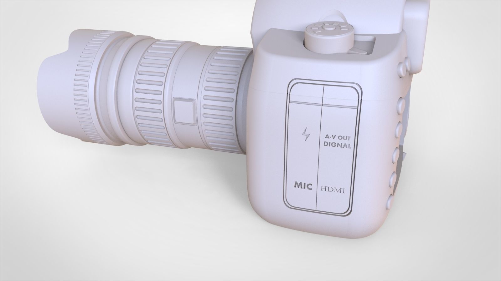 CANON camera 3D model_17