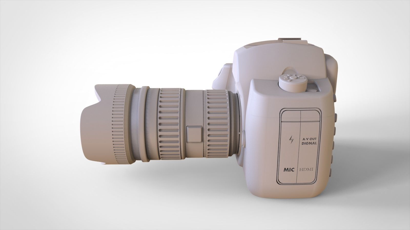 CANON camera 3D model_7