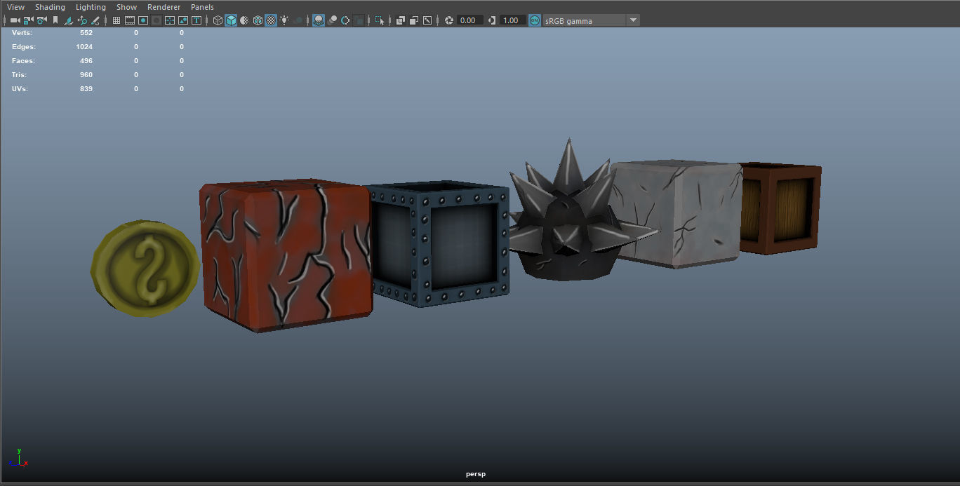 Stylized Runner and Puzzle Game Pack Low-poly 3D model_3