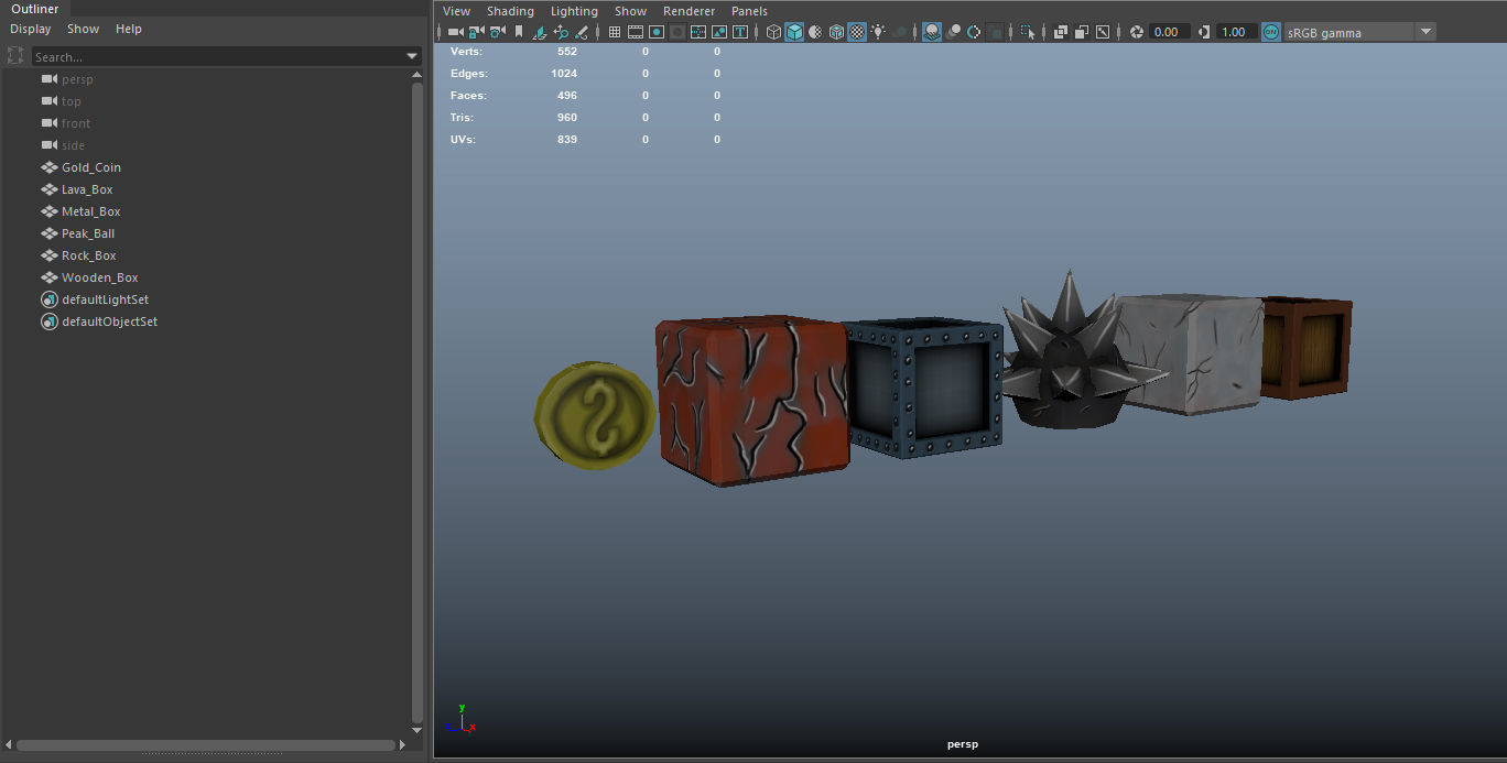 Stylized Runner and Puzzle Game Pack Low-poly 3D model_1
