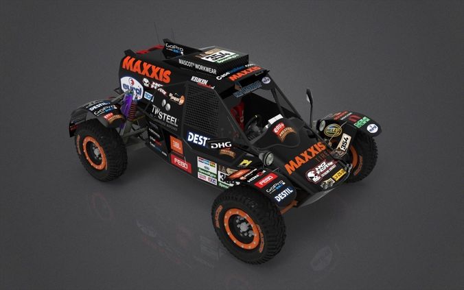 Suzuki Swift GTI Buggy UTV Dakar 3D model