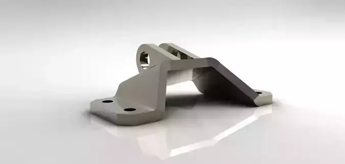 Ge jet engine bracket- sheetmetal experiment 