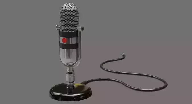 Retro Microphone 1A
