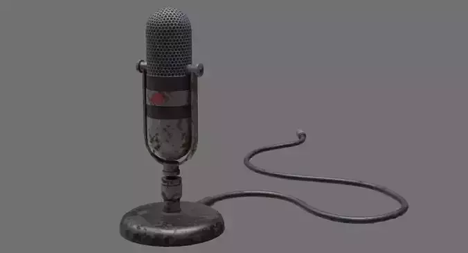 Retro Microphone 1B