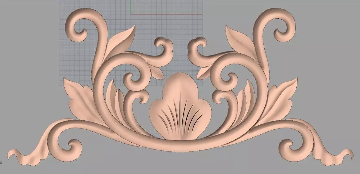 Woodworking CNC Router 3D Relief STL models used for artcam E448 3D model_0