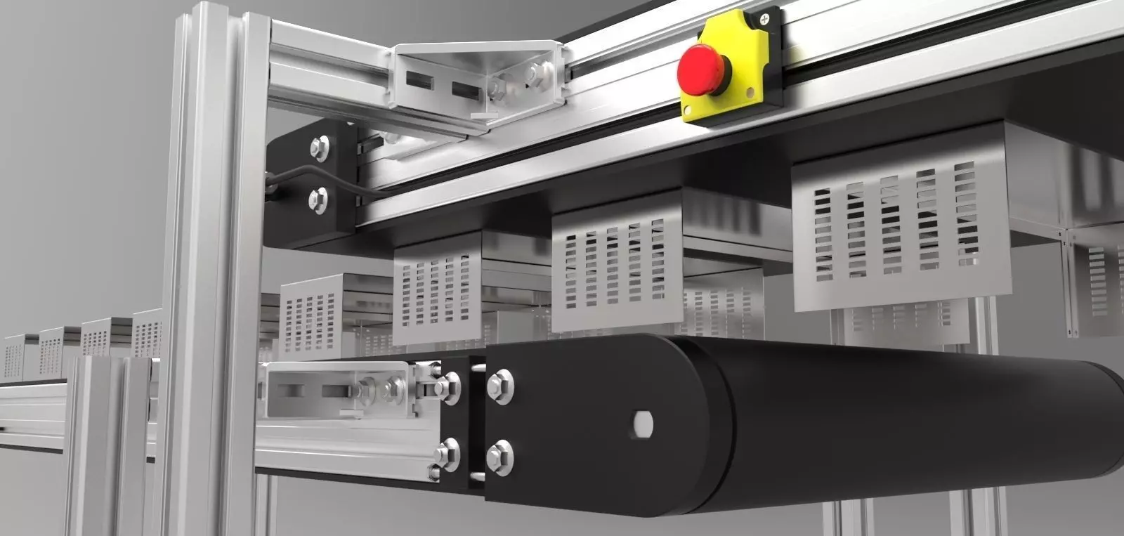 magnetic conveyor Free 3D model_0