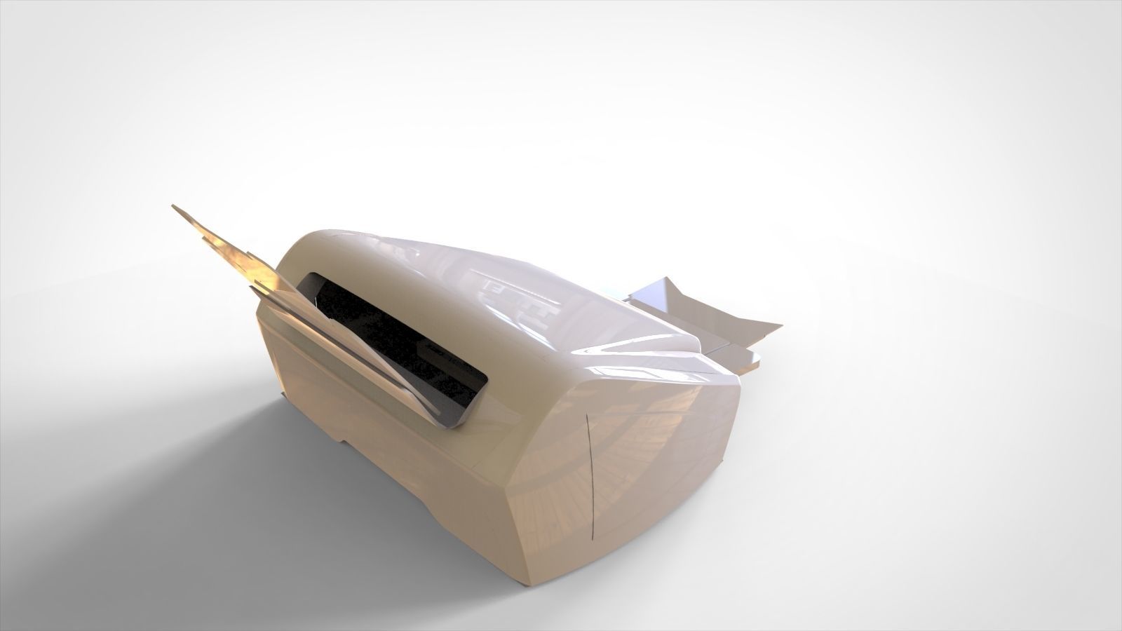 printer paper 3D model_4