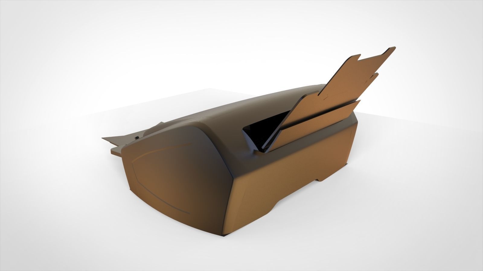 printer paper 3D model_9