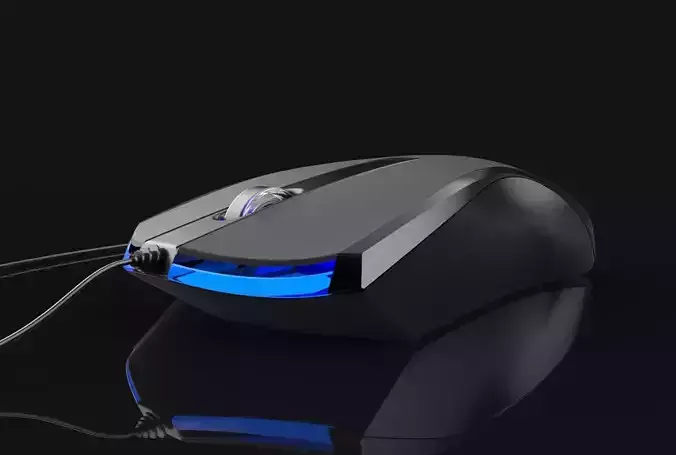 mouse computer 3D model