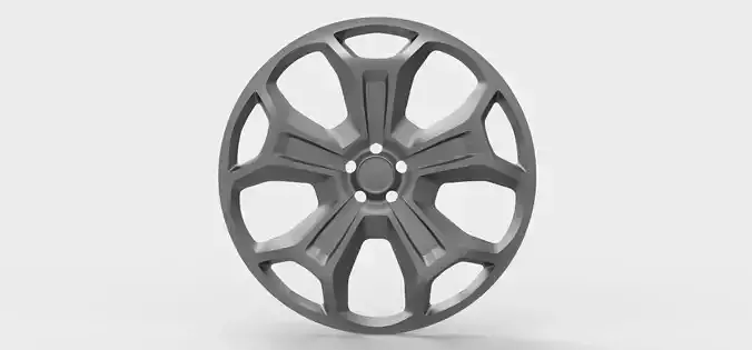 Wheel hub 3D model