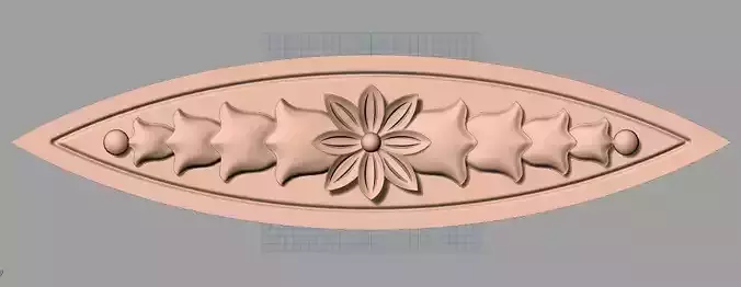 Woodworking CNC Router 3D Relief STL models used for artcam E442 3D model