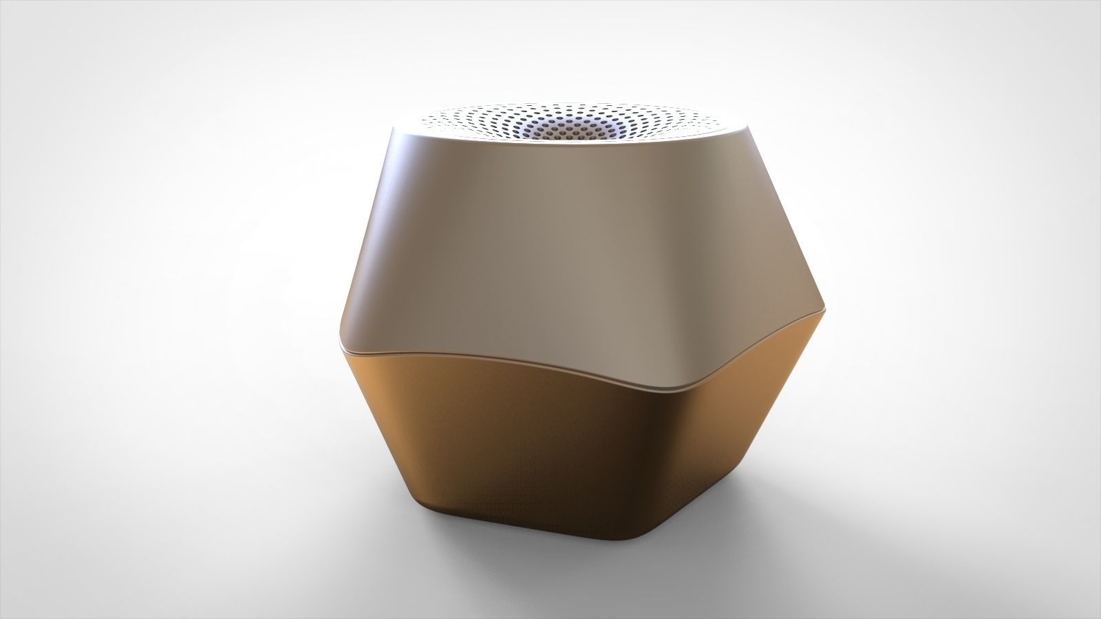 Smart speaker 3D model_10