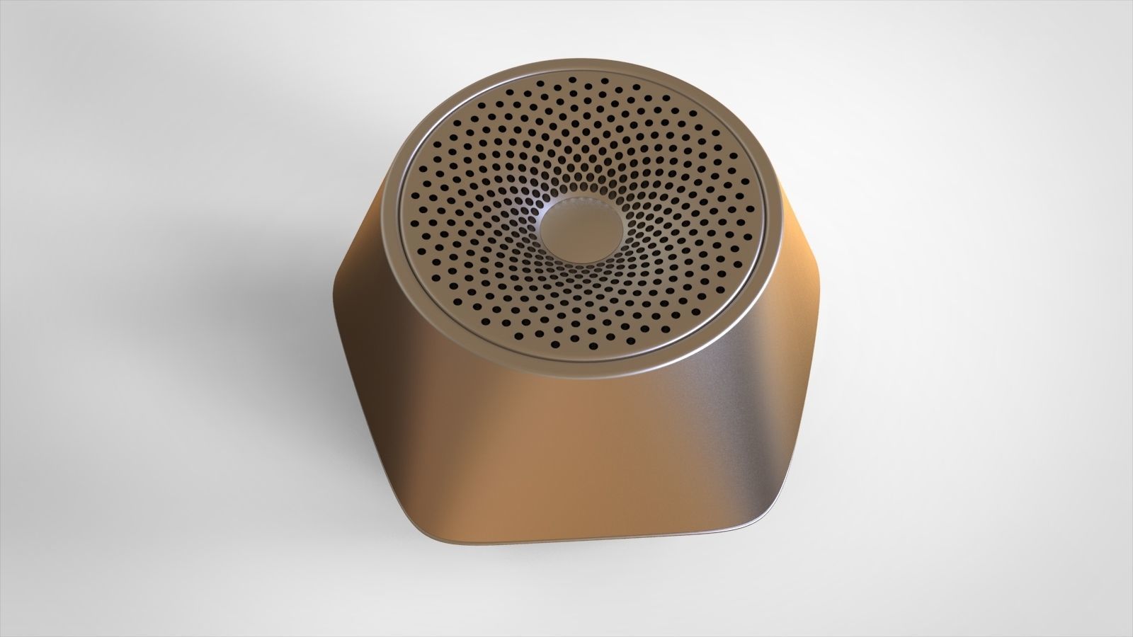 Smart speaker 3D model_9