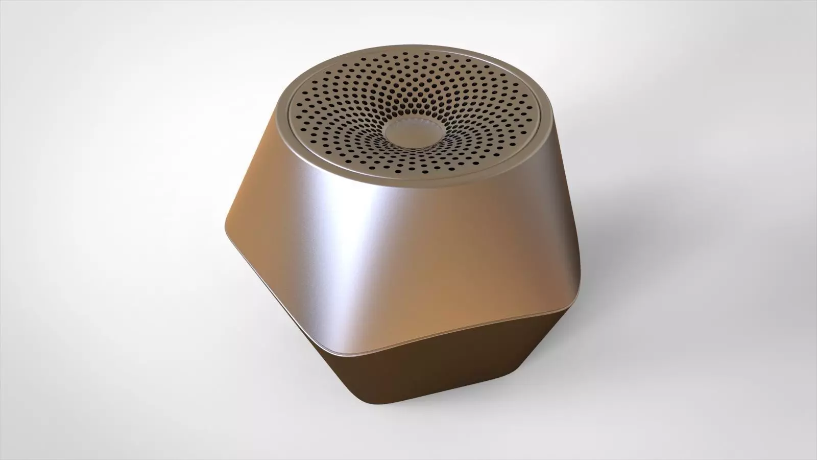Smart speaker 3D model_0