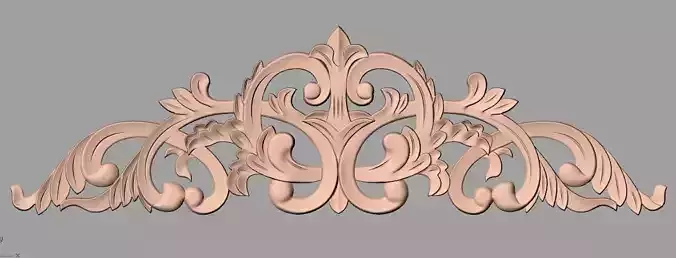 Woodworking CNC Router 3D Relief STL models used for artcam E436