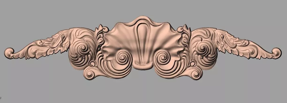 Woodworking CNC Router 3D Relief STL models used for artcam E433 3D model_0