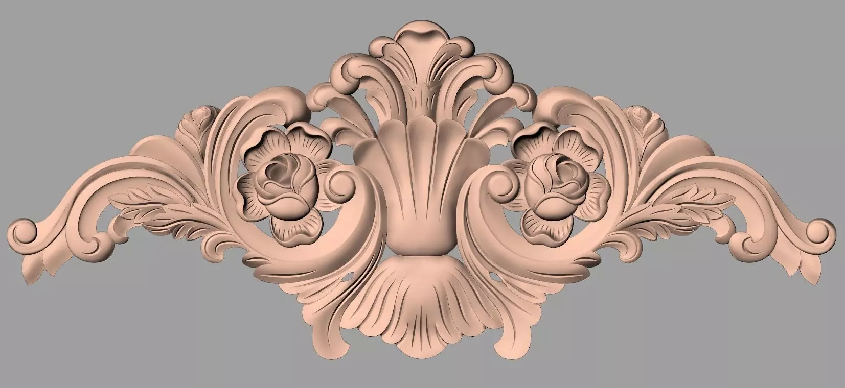 Woodworking CNC Router 3D Relief STL models used for artcam E432 3D model_0