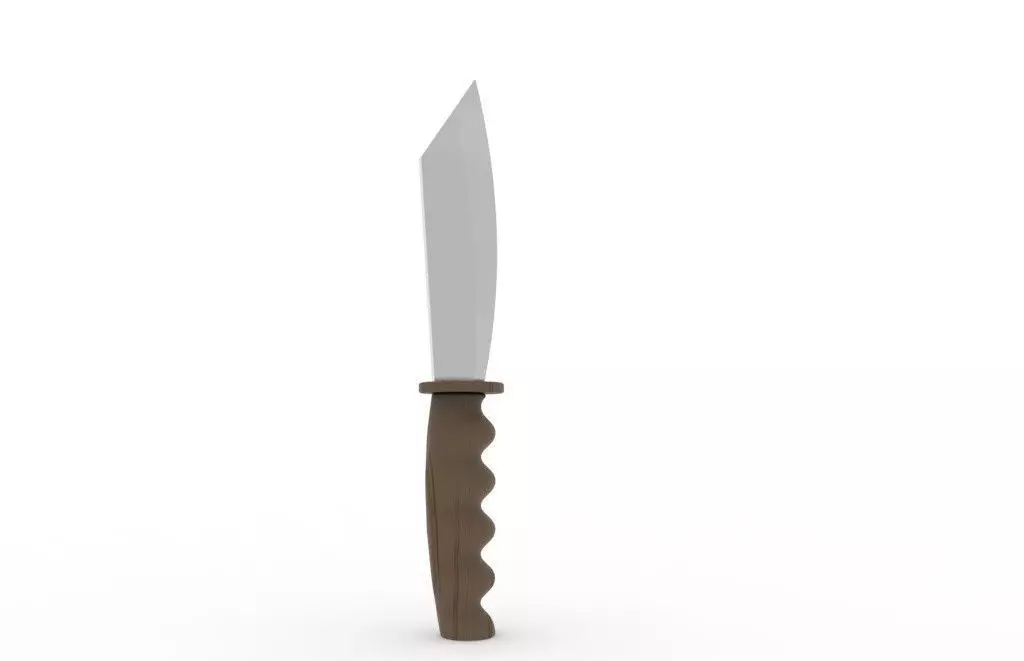 dagger knife 3D model