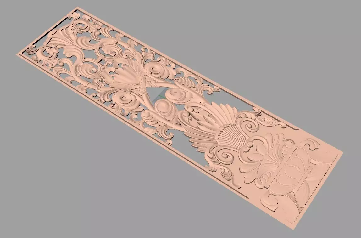 Woodworking CNC Router 3D Relief STL models used for artcam E425 3D model_0