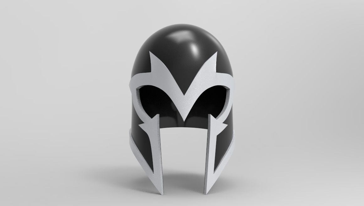 Magneto First Class Helmet for 3D Printing 3D print model_1