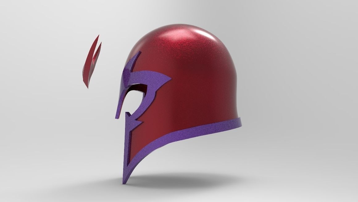 Magneto First Class Helmet for 3D Printing 3D print model_6